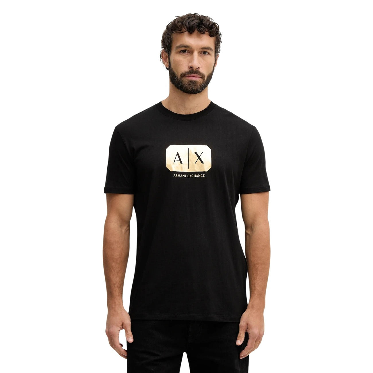 Armani Exchange T-Shirt Herren Schwarz #2455775