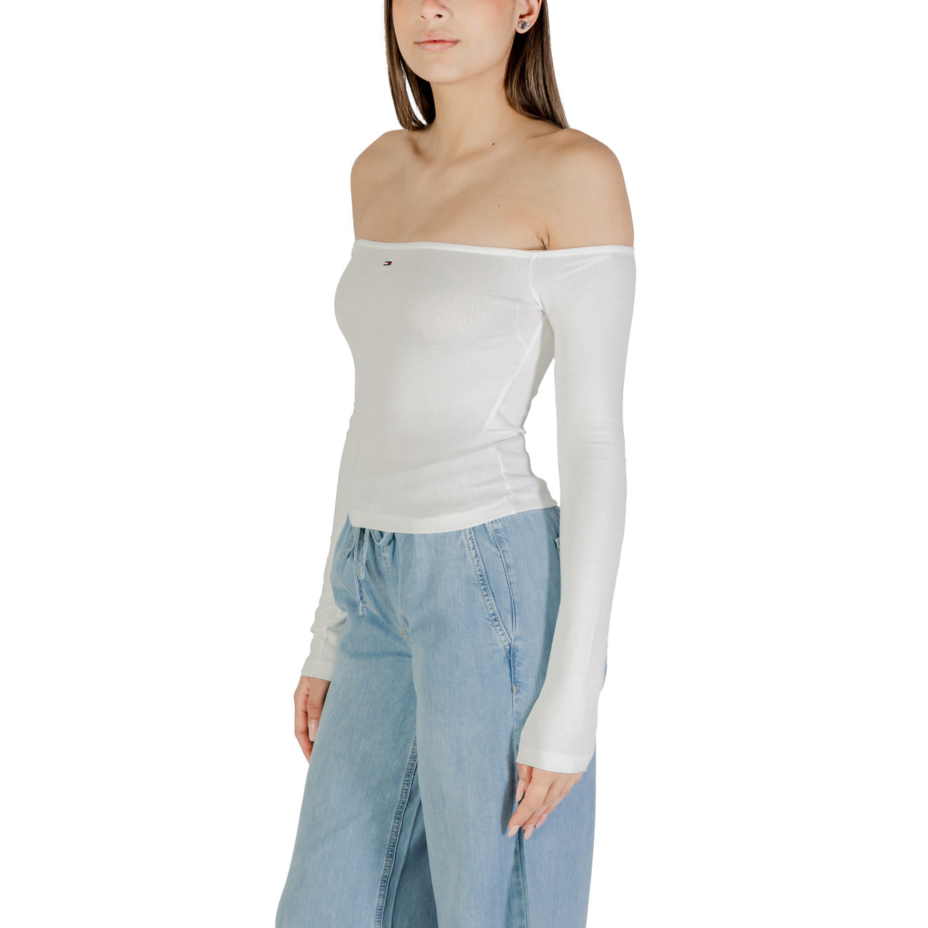 Tommy Hilfiger Jeans Top Dames Wit #2424164