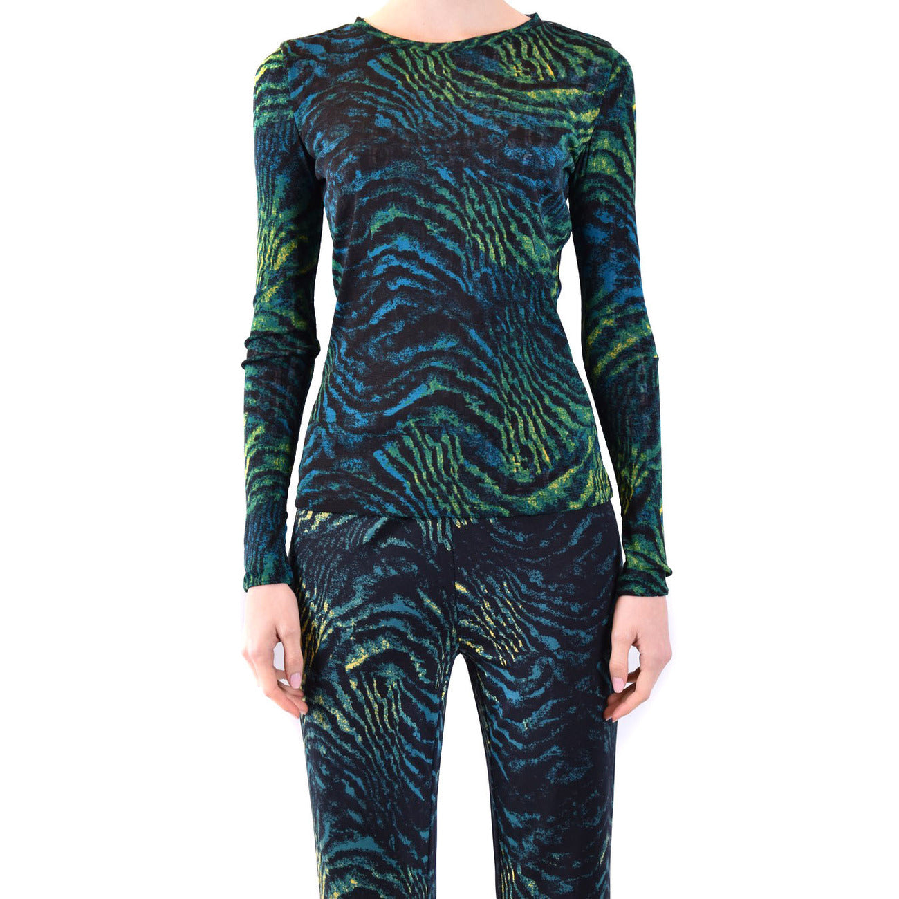 Diane Von Furstenberg Breimode Dames Groen