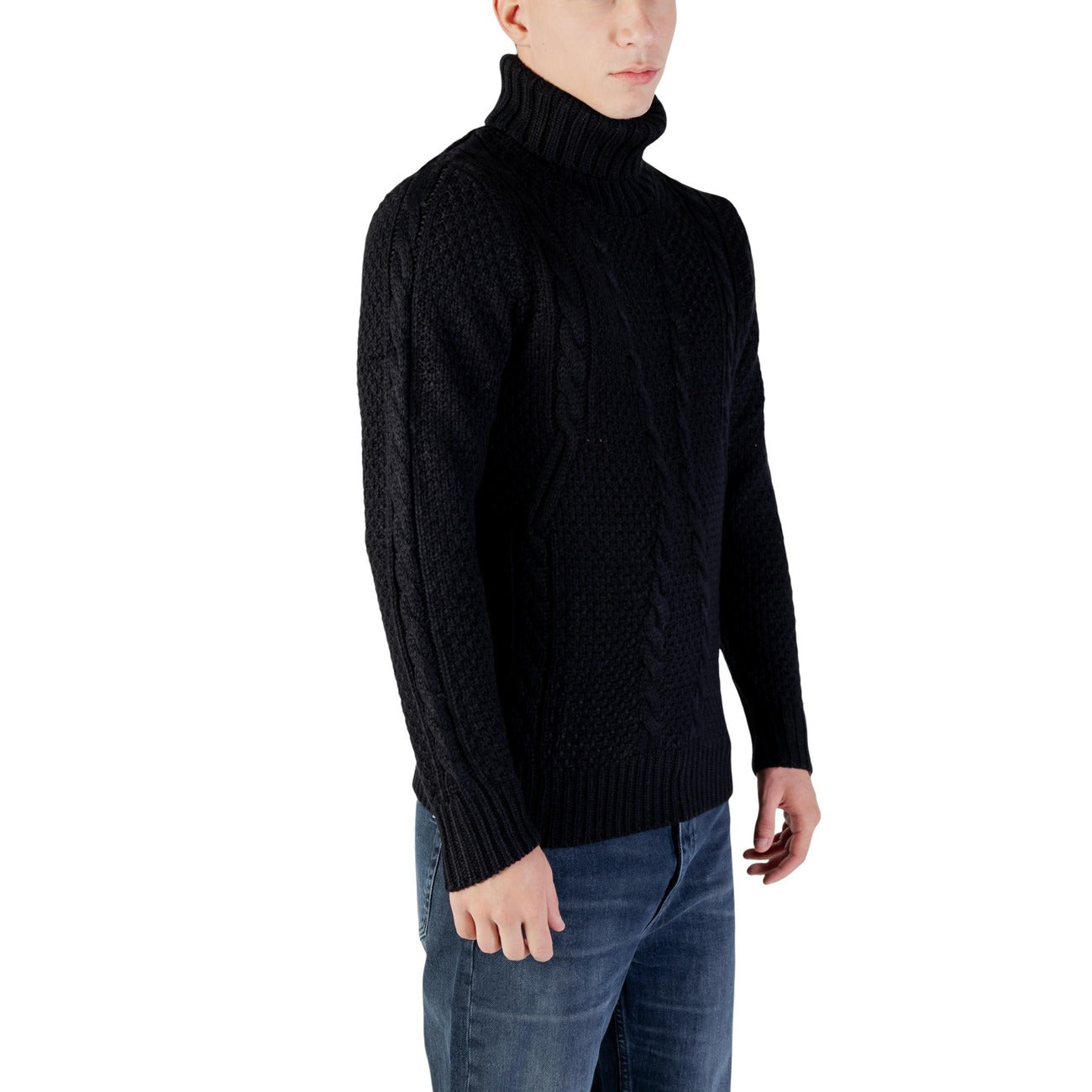 Gianni Lupo Strickmode Herren Schwarz #2442315