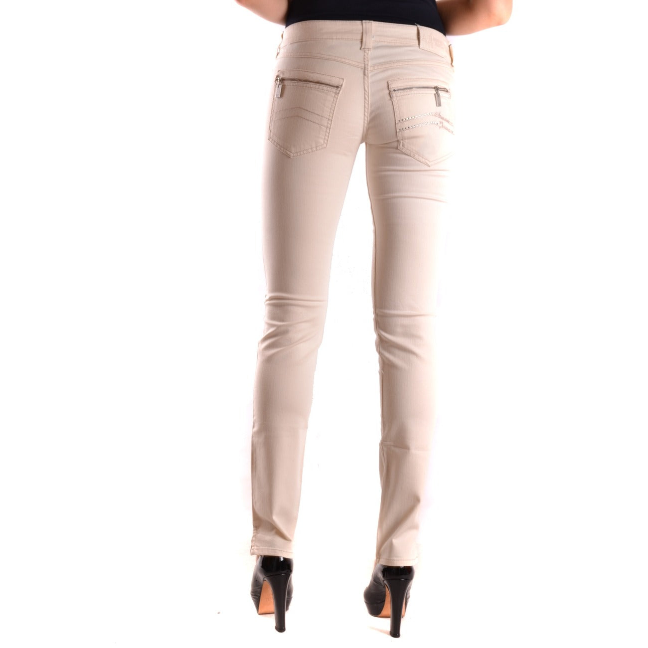 Armani Jeans Jeans Dames Beige