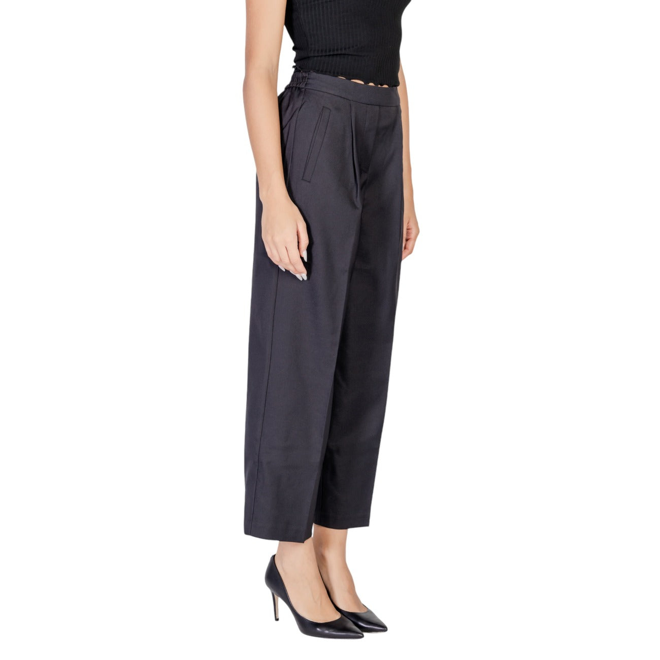 Ichi Broek Dames Zwart #2345768