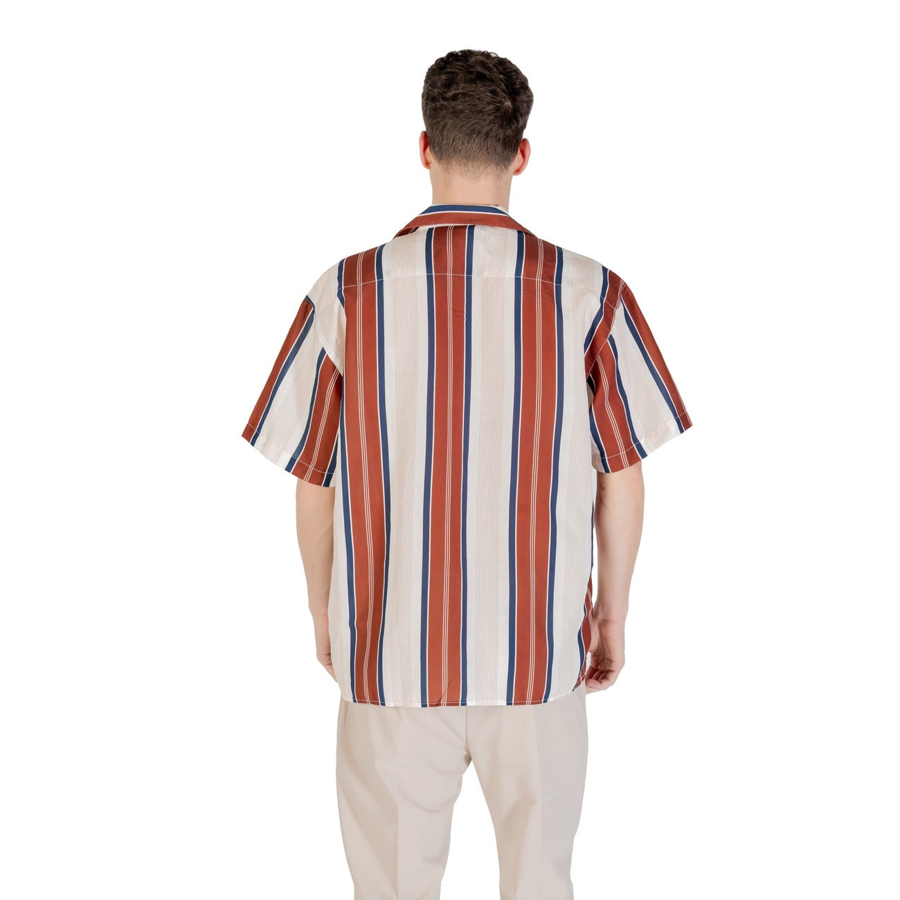 Gianni Lupo Shirt Heren Beige #2420606