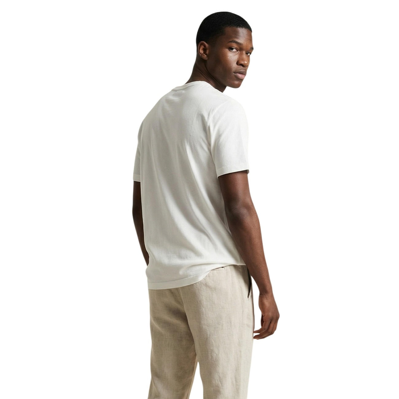 Gianni Lupo T-Shirt Herren Weiß