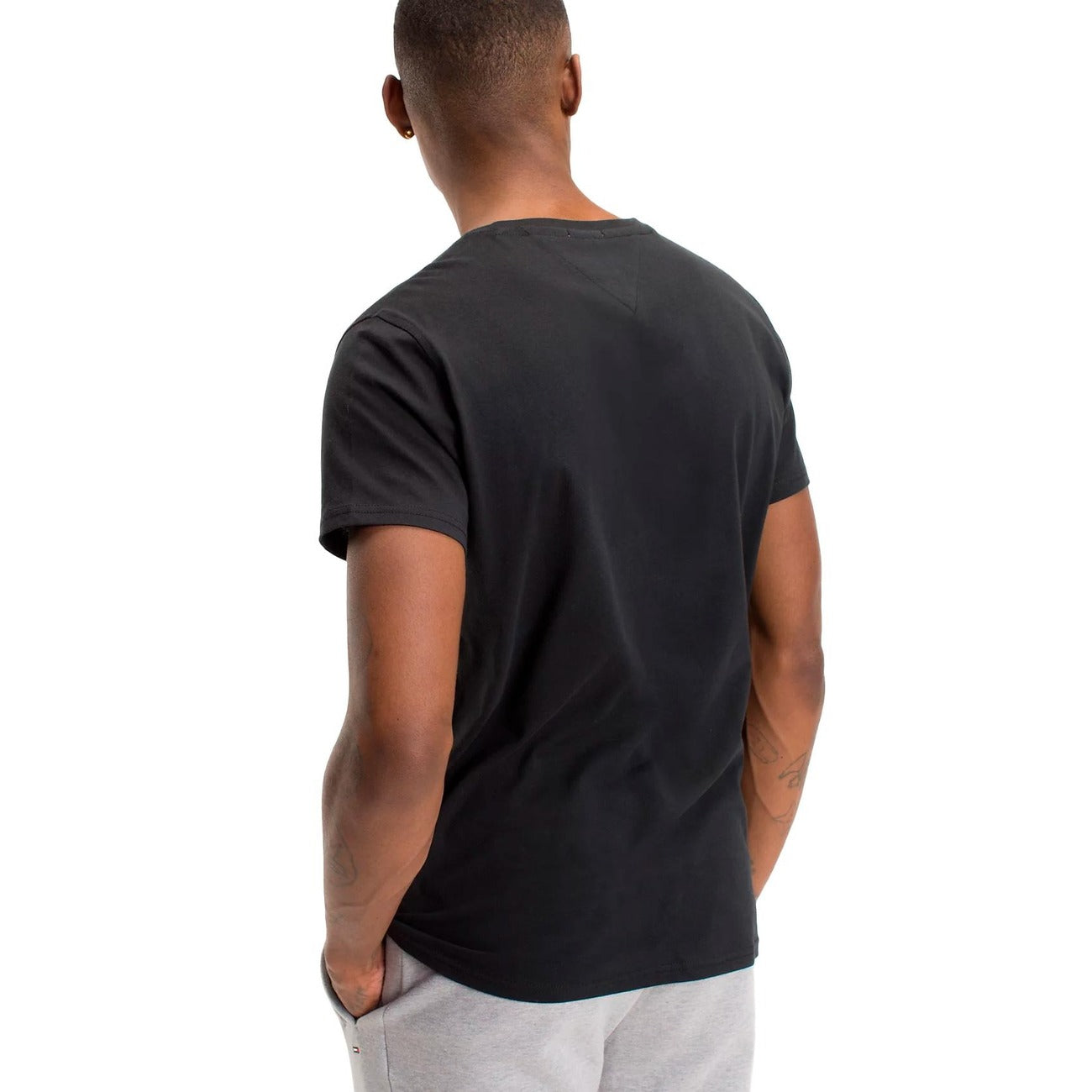 Tommy Hilfiger Jeans T-shirt Heren Zwart #2424639