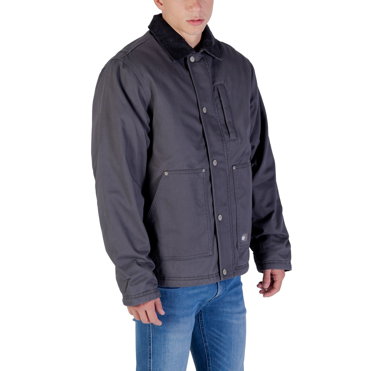 Tommy Hilfiger Jeans Windbreaker Heren Zwart #2434259