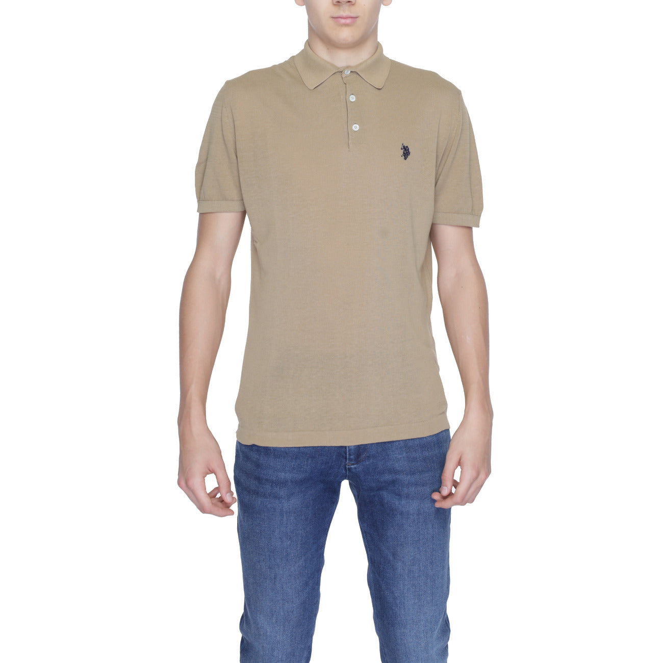 U.s. Polo Assn. Polo Top Herren Beige