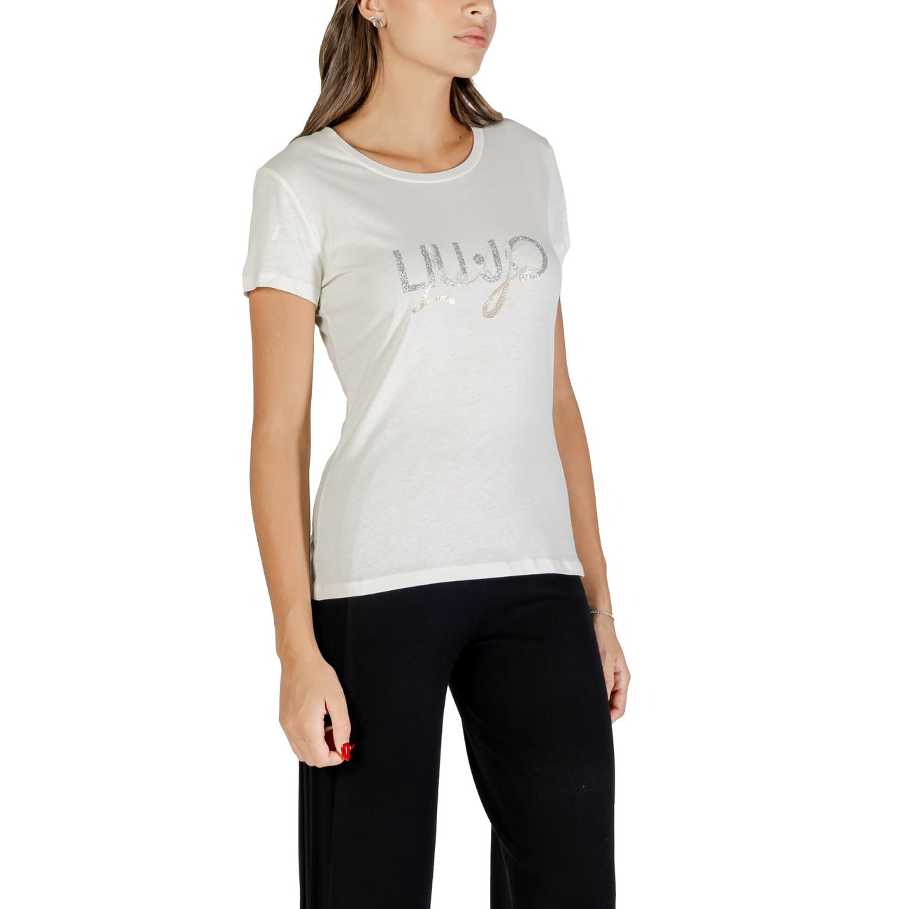 Liu Jo T-shirt Dames Wit Wit #2435428