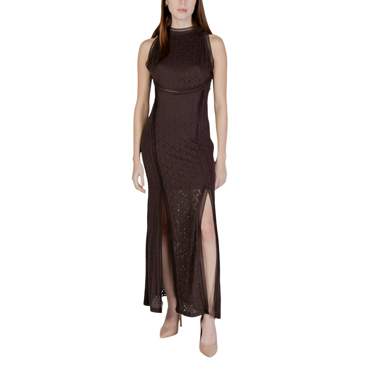 Guess Kleid Damen Braun #2452458