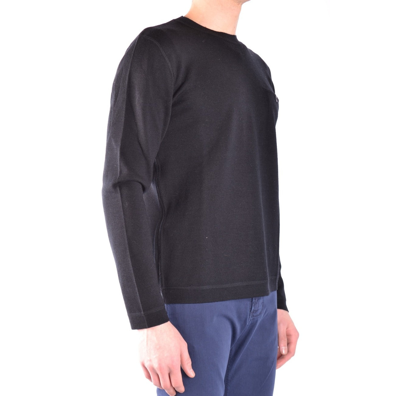 Paolo Pecora Strickmode Herren Schwarz