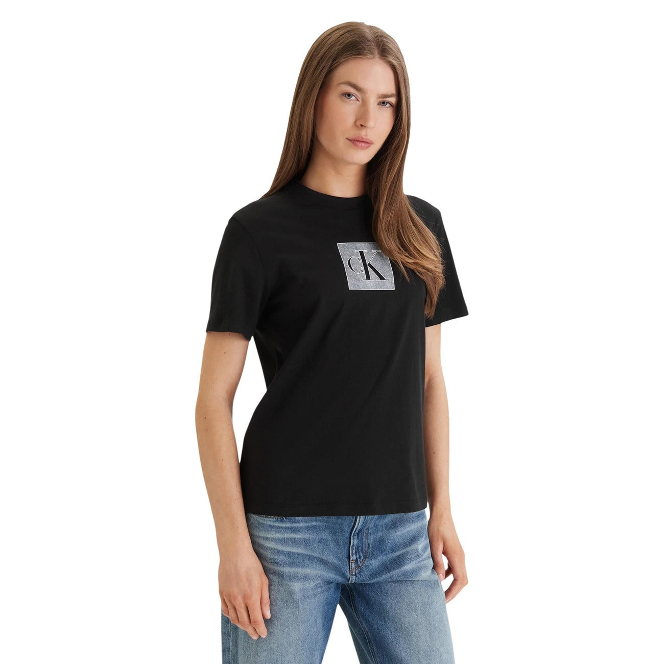 Calvin Klein Jeans T-shirt Dames Zwart #2469546