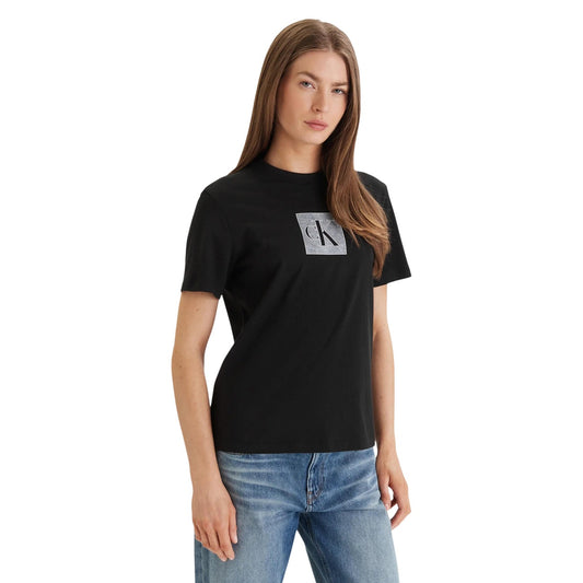 Calvin Klein Jeans T-Shirt Damen Schwarz #2469546