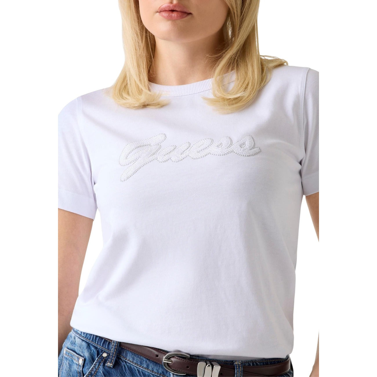 Guess T-Shirt Damen Weiß #2454364