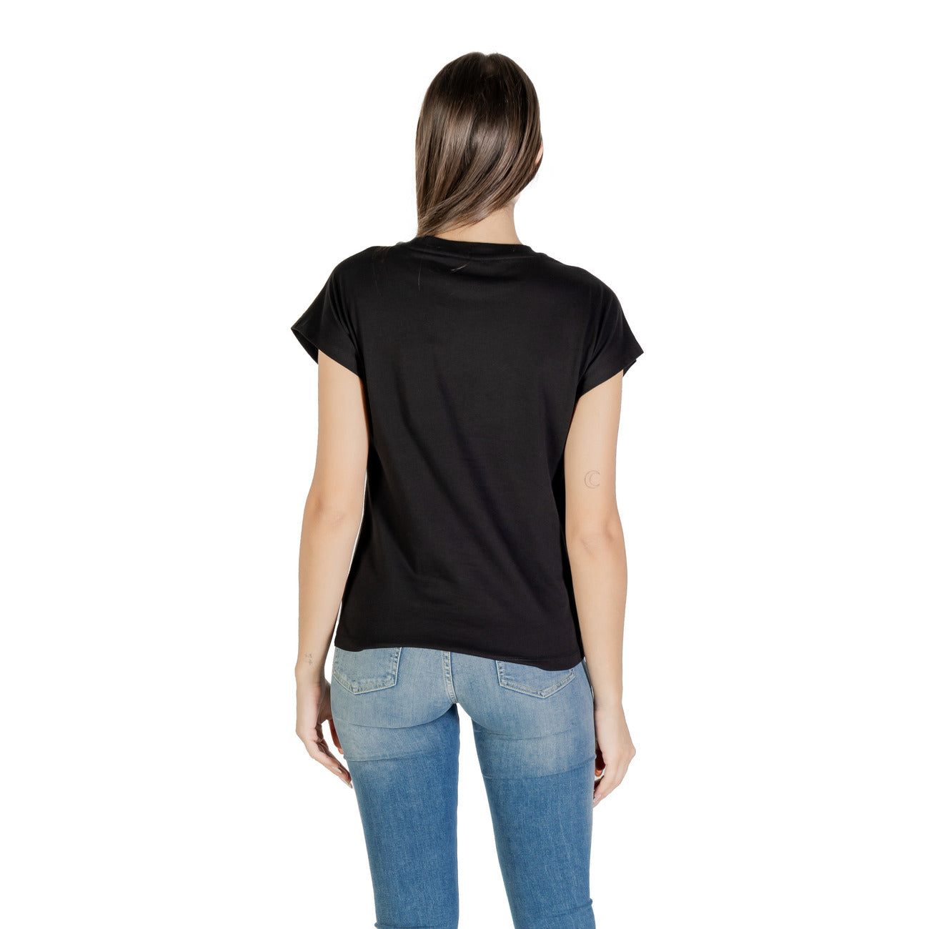 Guess T-shirt Dames Zwart #2426919