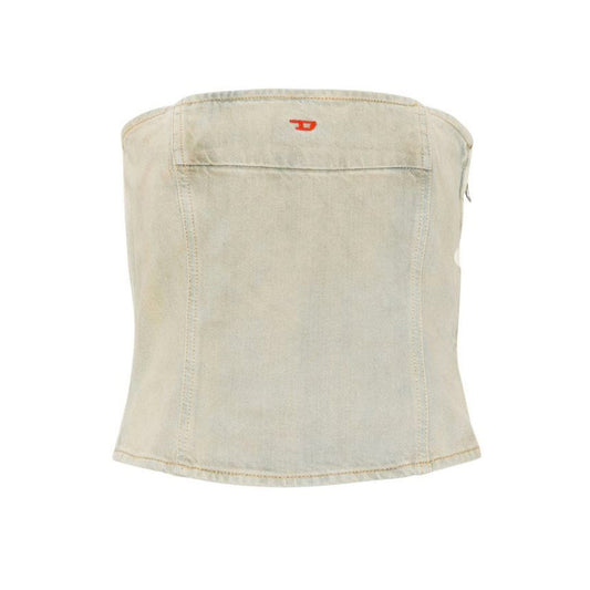Diesel Top Damen Hellblau