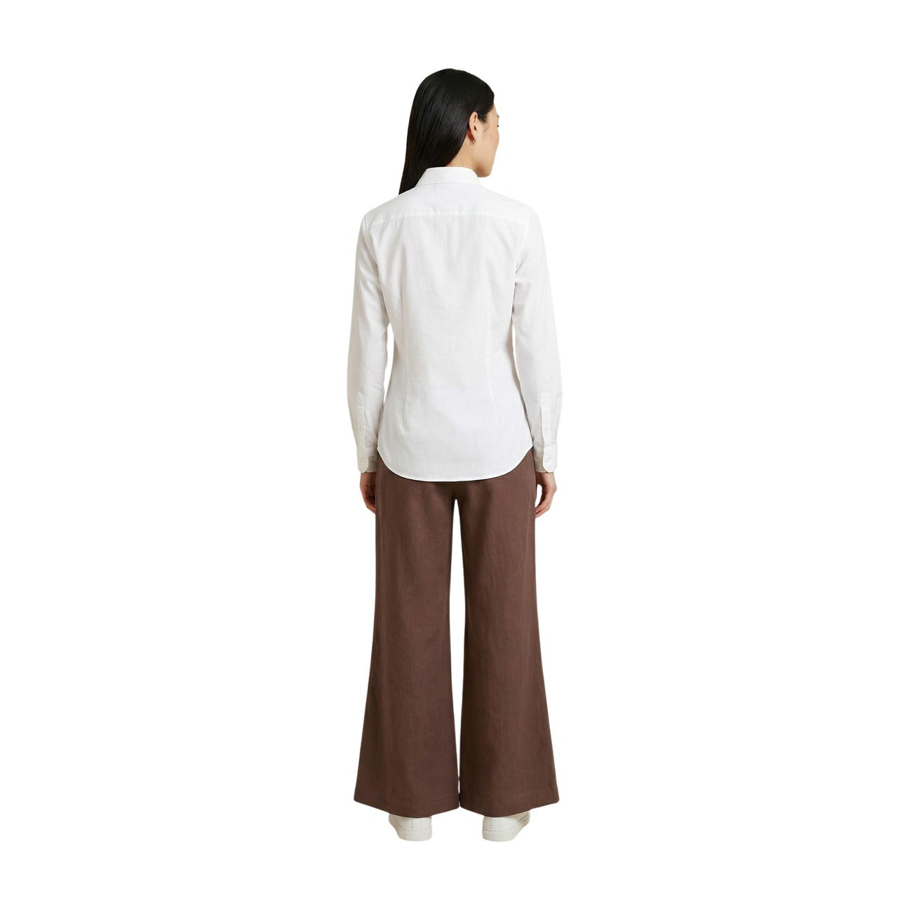 Only Trousers Women Brown Brown