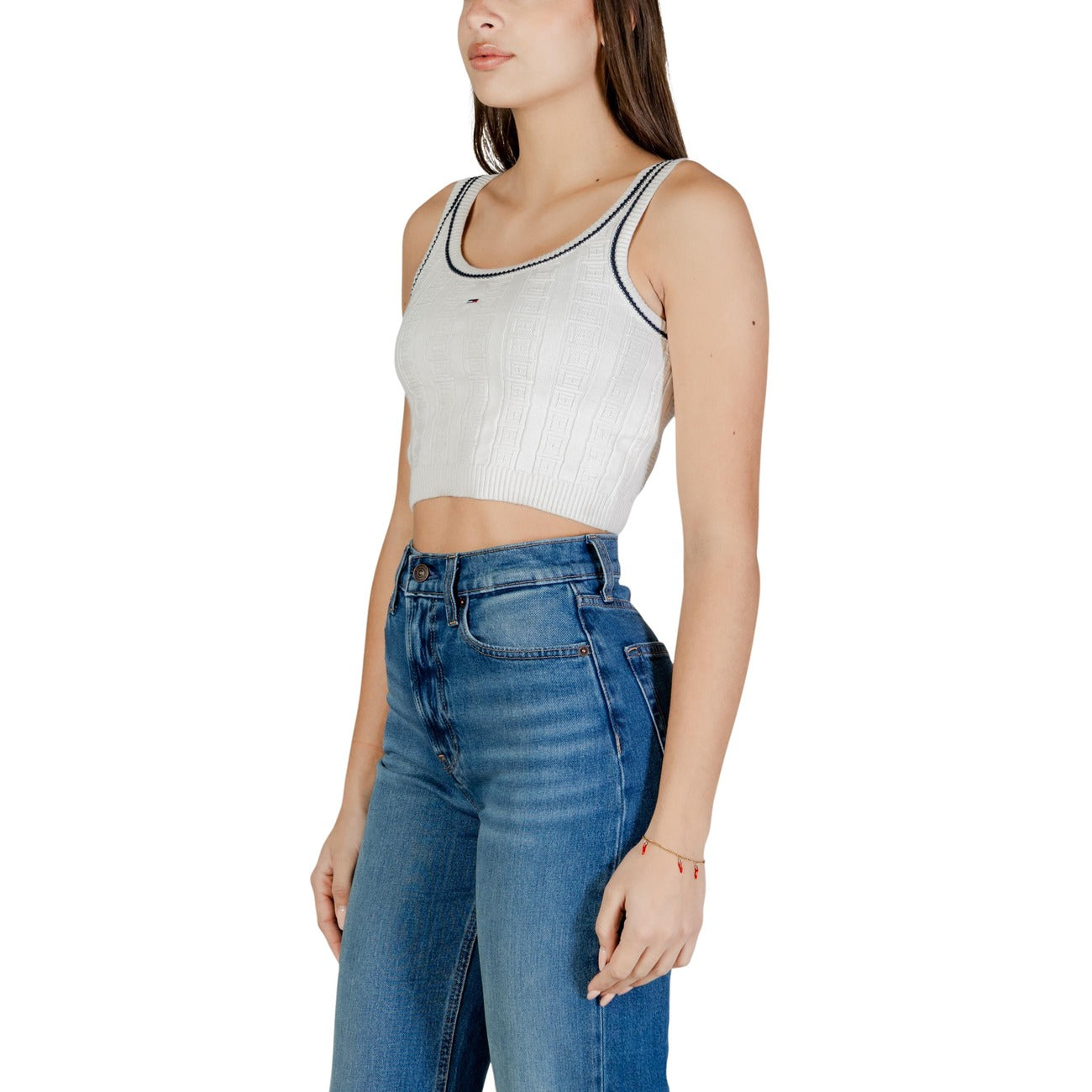 Tommy Hilfiger Jeans Cardigan Women White