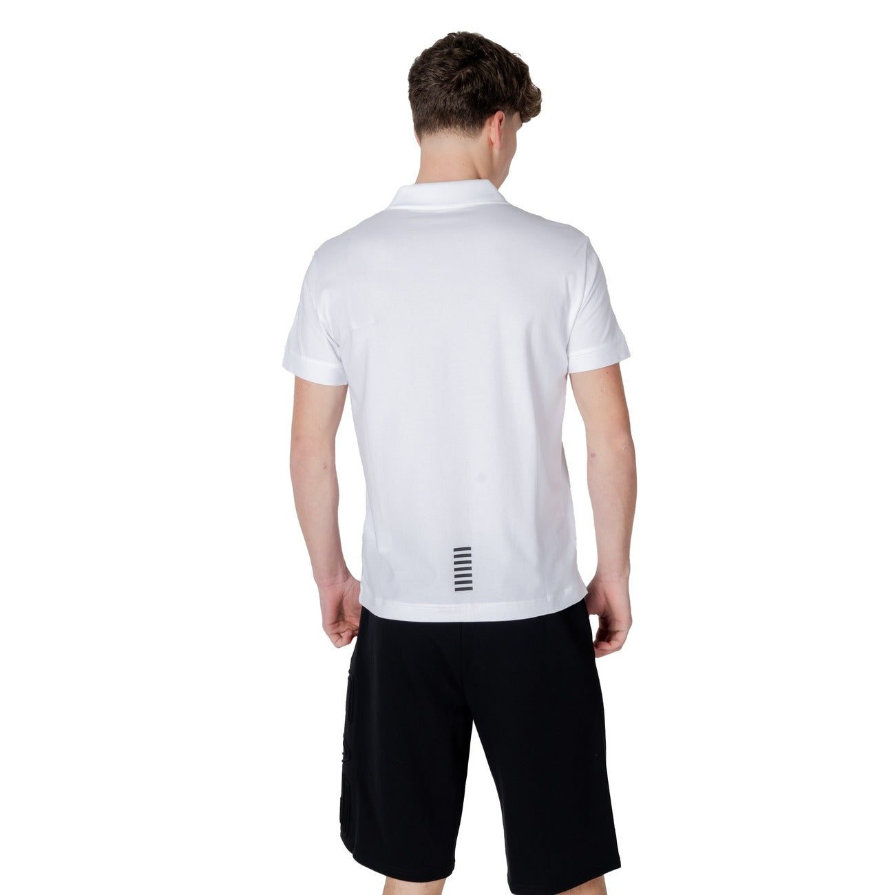 Ea7 Polo Top Herren Weiß
