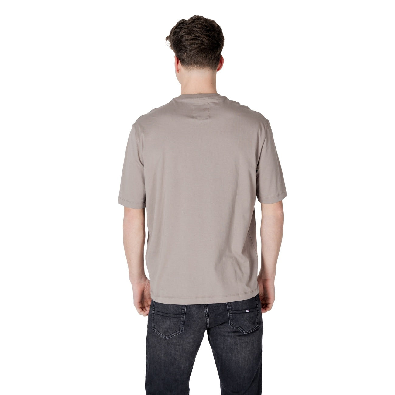 Armani Exchange T-shirt Heren Bruin #2411684