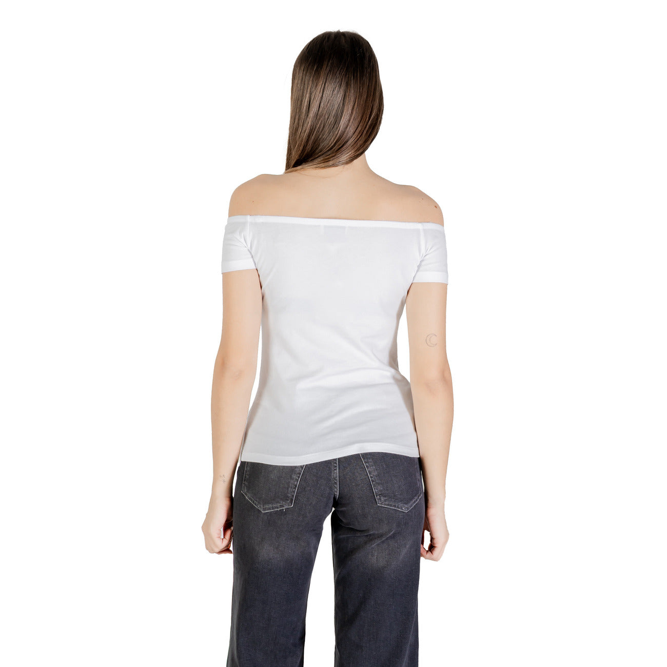Calvin Klein Jeans T-shirt Dames Wit #2426158