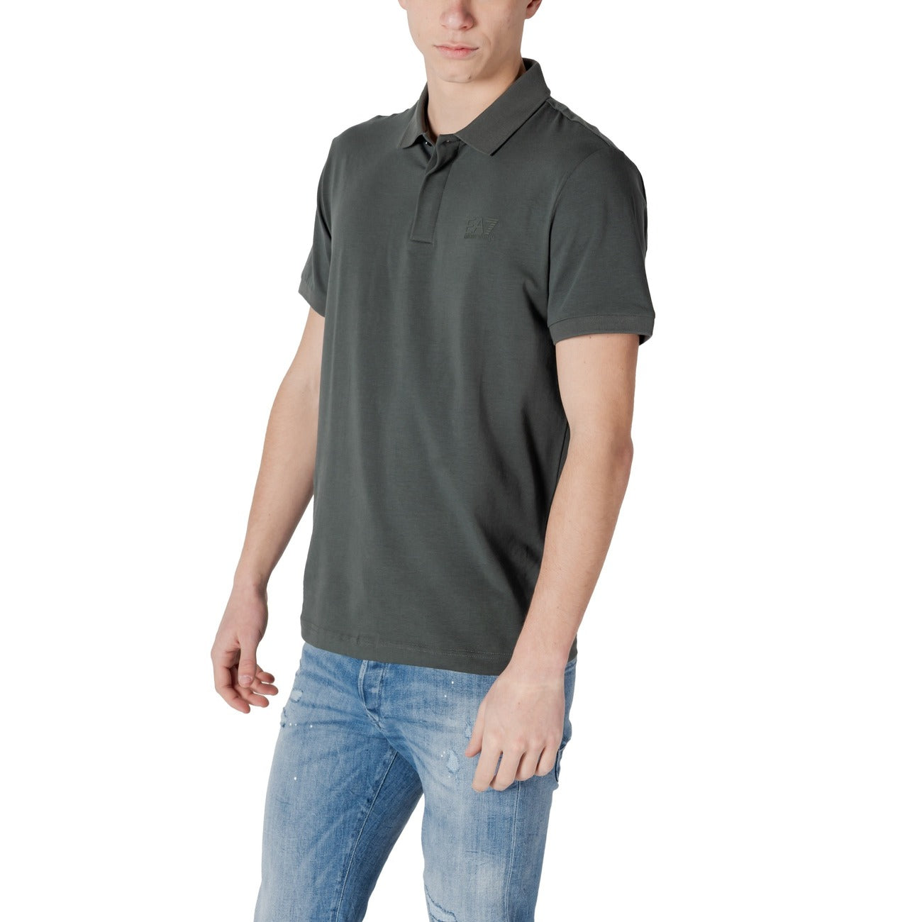 Ea7 Polo Top Heren Groen