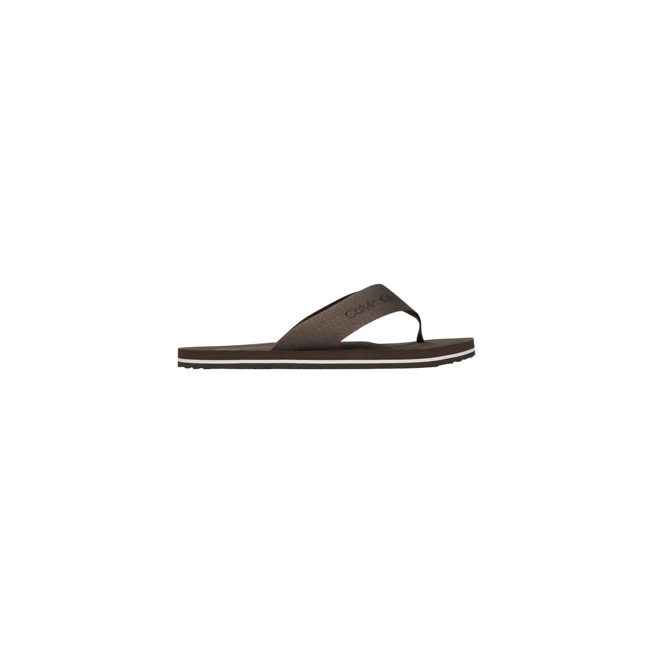 Calvin Klein Herren Slippers Braun