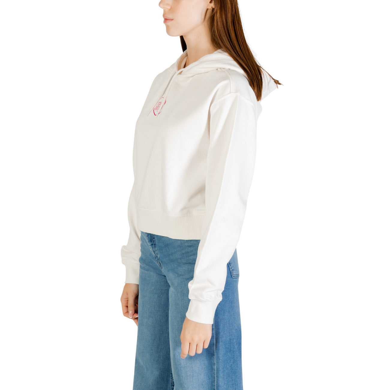 Tommy Hilfiger Jeans Sweatshirt Dames Wit #2425662