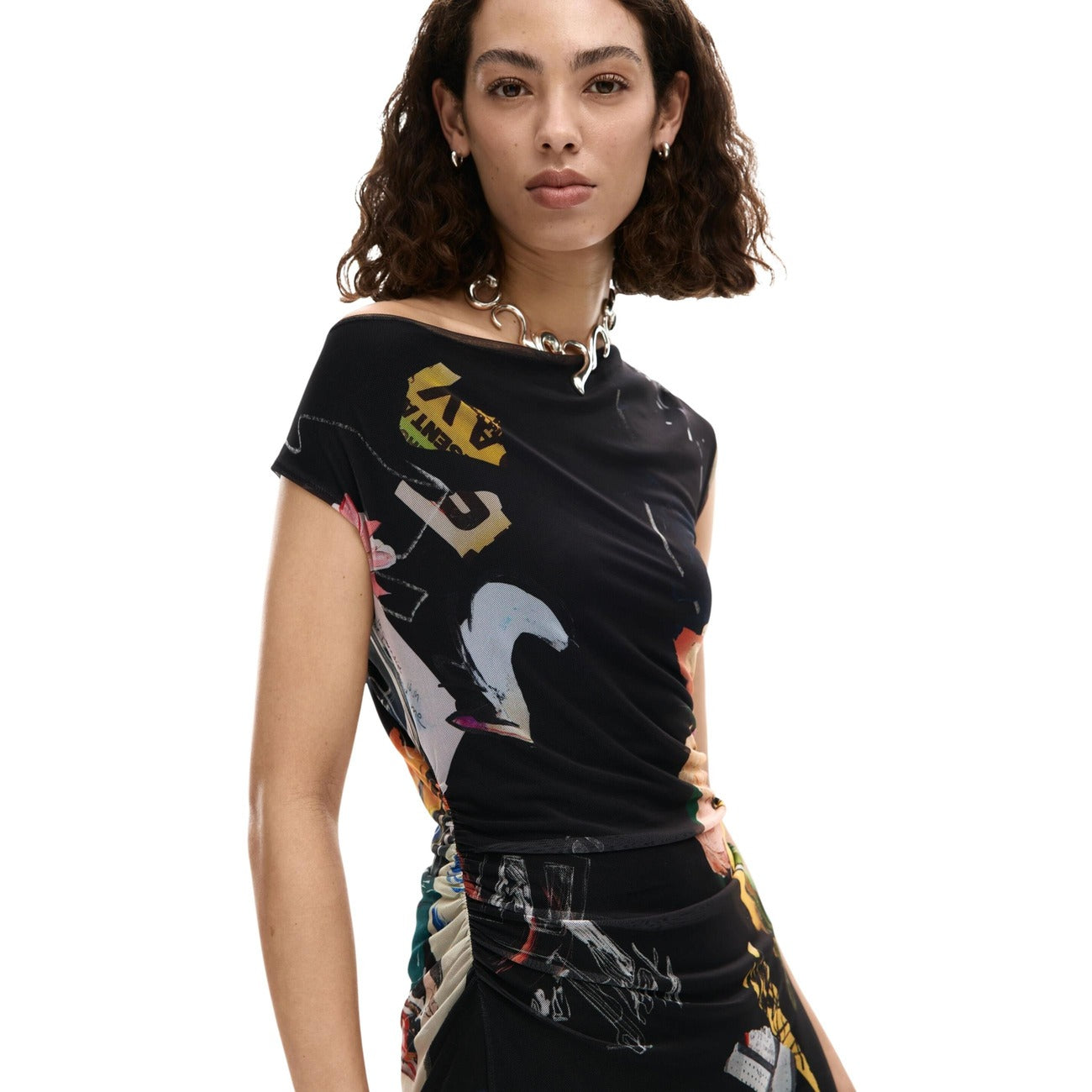 Desigual Jurk Dames Zwart #2453091