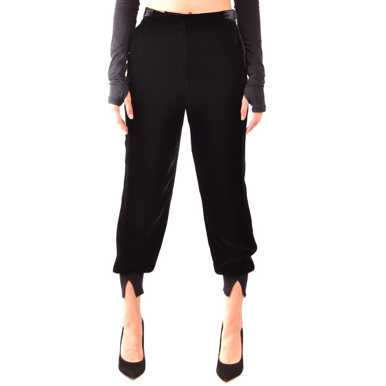 Twin-set Simona Barbieri Broek Dames Zwart