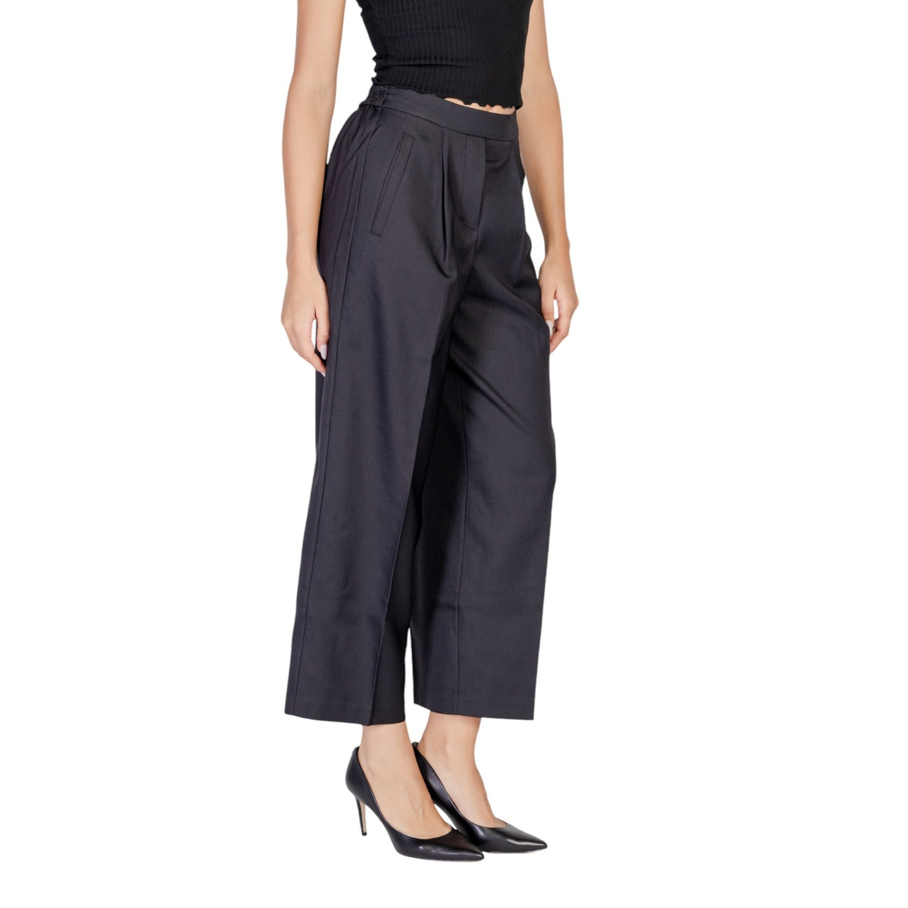 Ichi Broek Dames Zwart #2345768