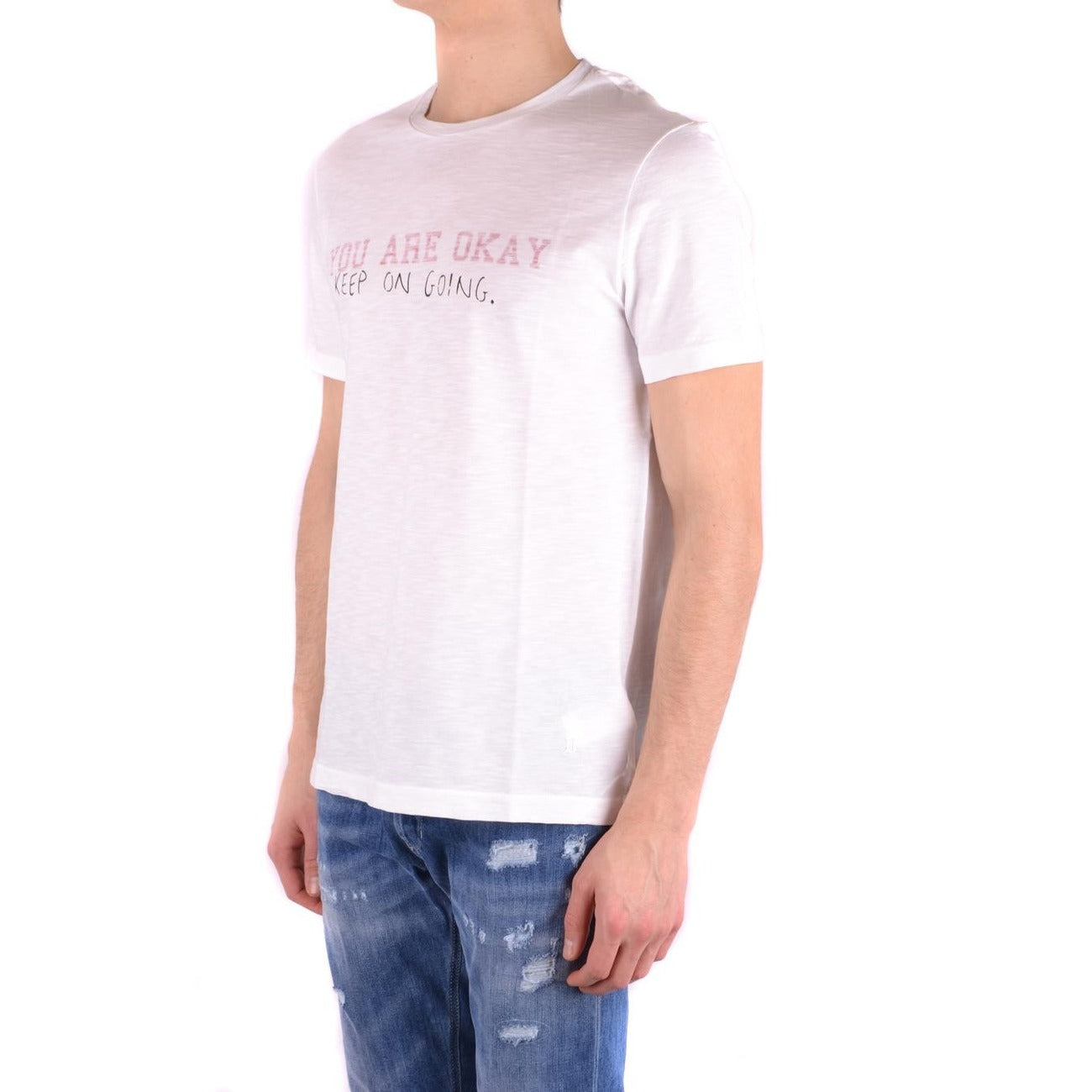 Dondup T-shirt Heren Wit
