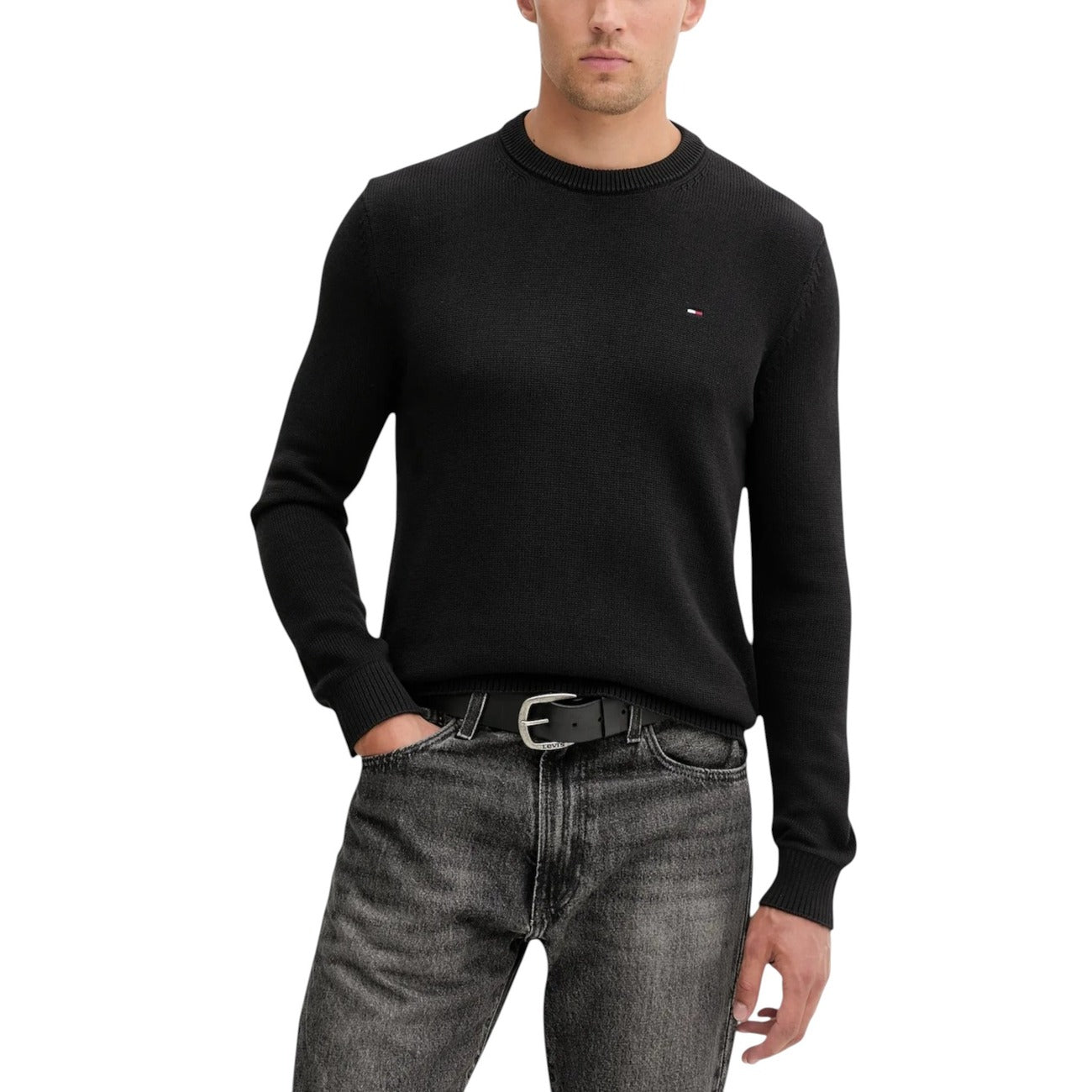 Tommy Hilfiger Jeans Breimode Heren Grijs