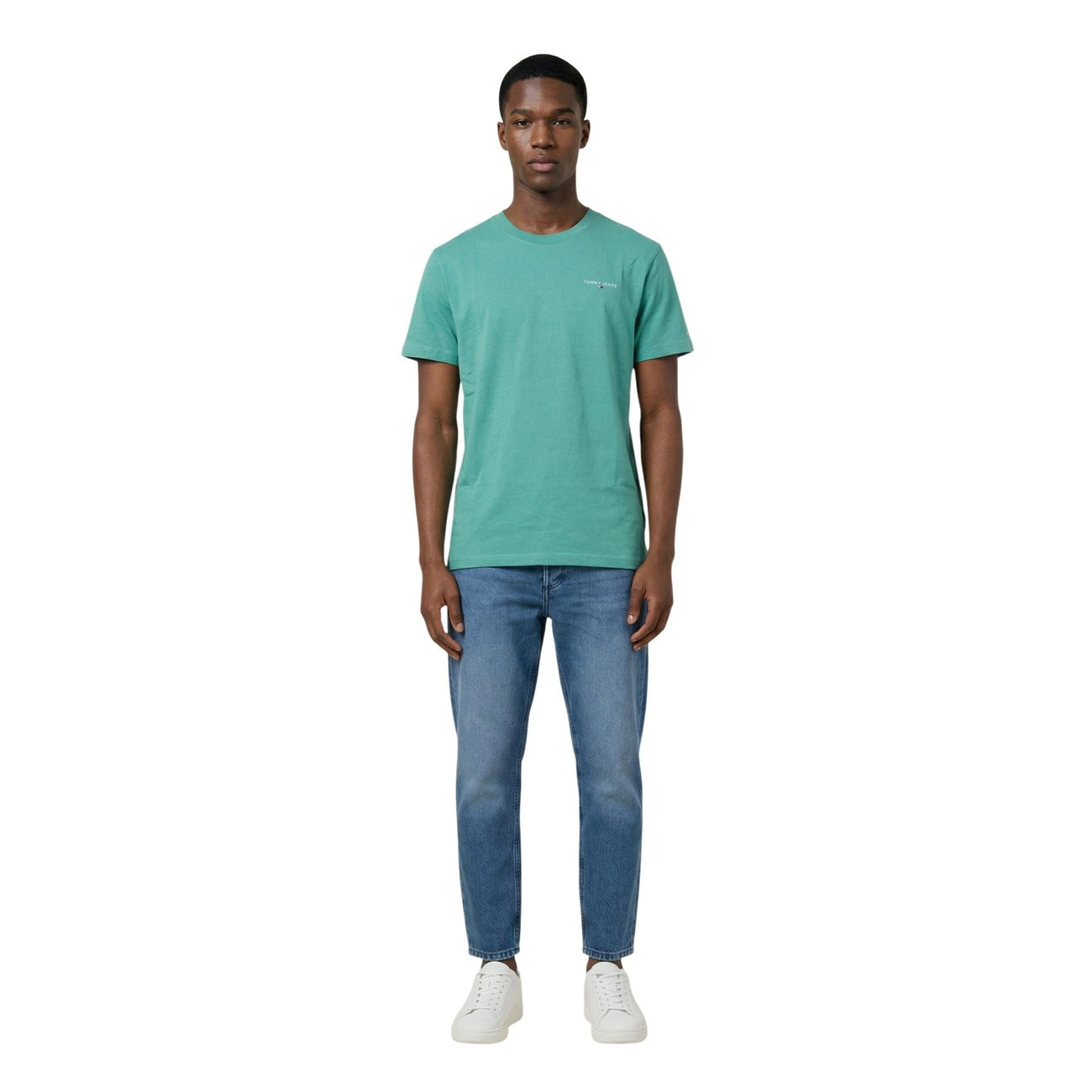 Tommy Hilfiger Jeans T-shirt Heren Groen