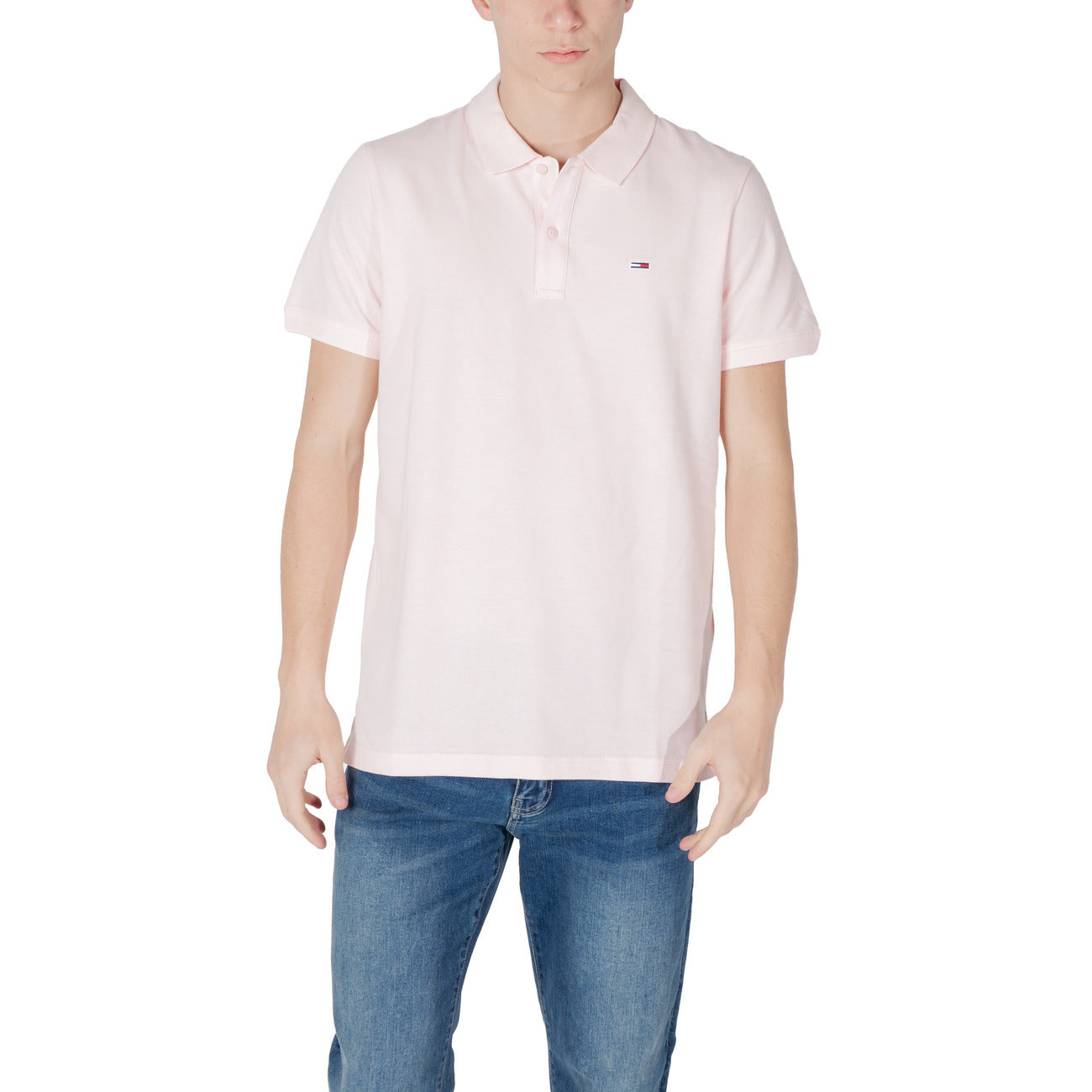 Tommy Hilfiger Jeans Polo Top Herren Grau