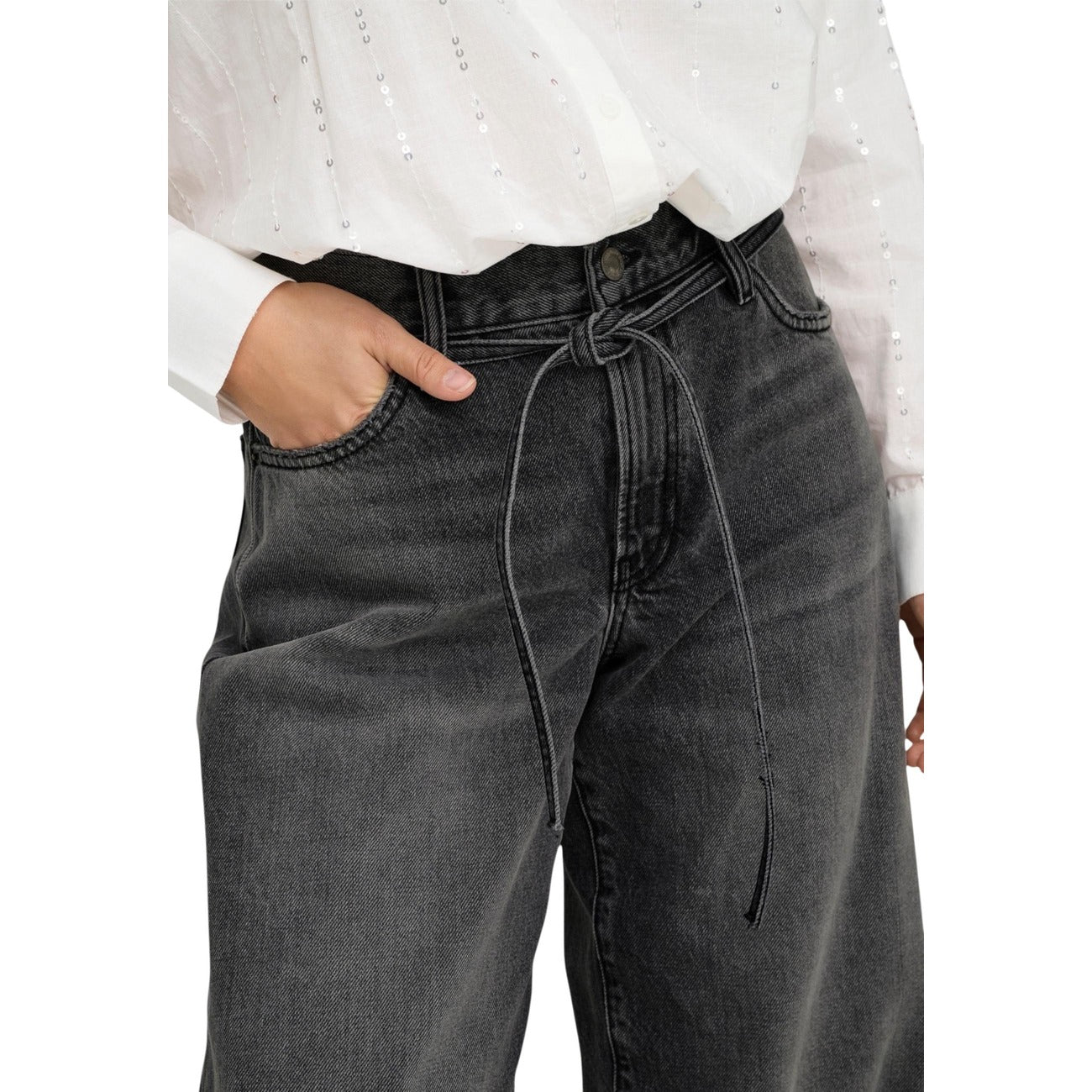 Only Jeans Dames Zwart Zwart
