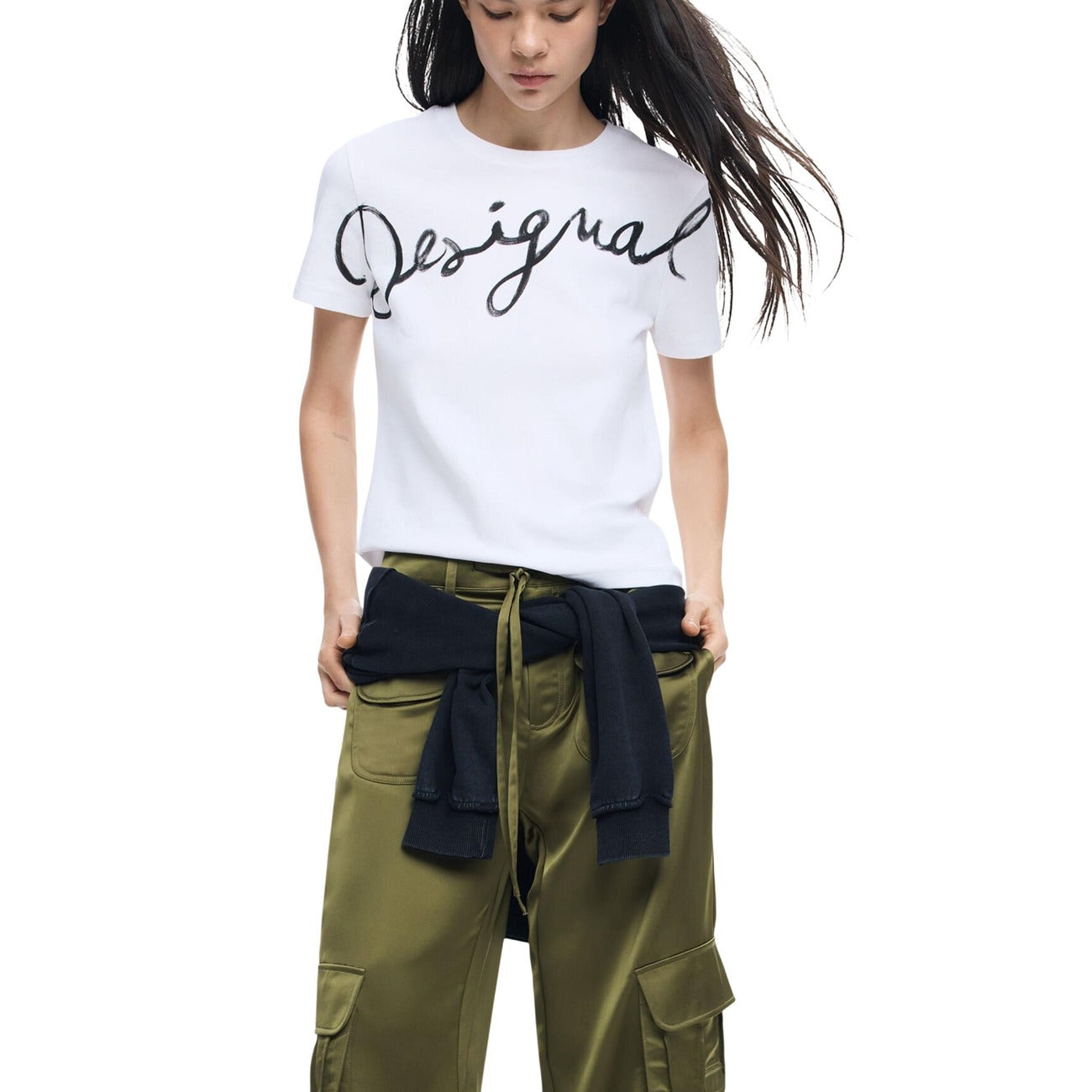 Desigual T-shirt Dames Zwart #2451093