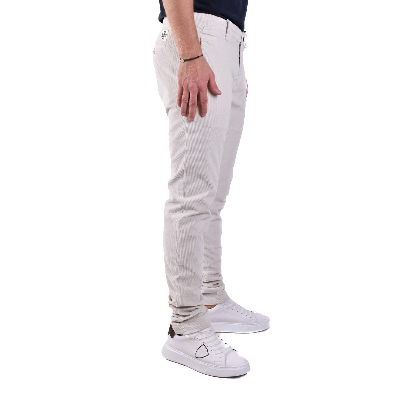 Dondup Hose Herren Weiß