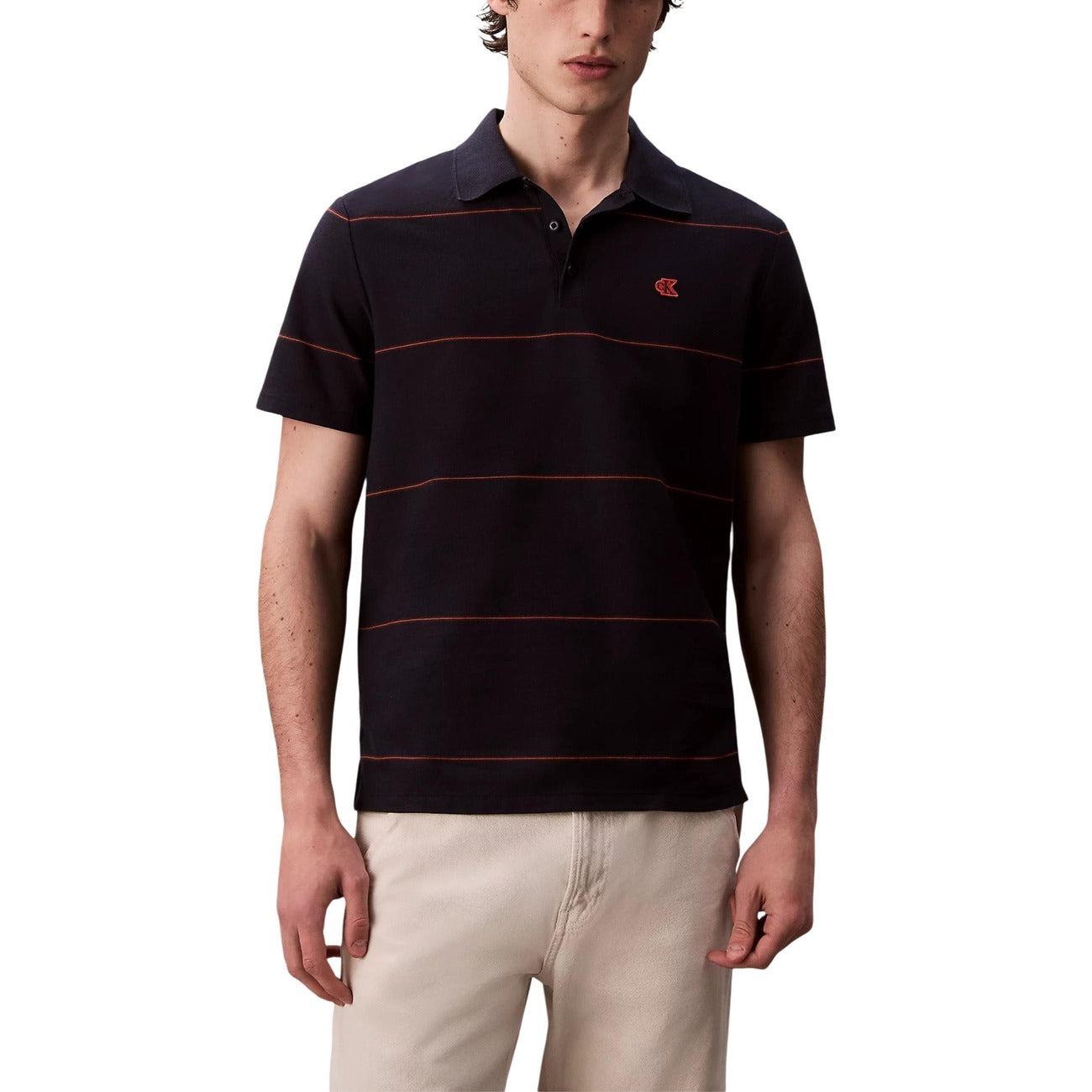 Calvin Klein Jeans Polo Top Heren Blauw #2444334