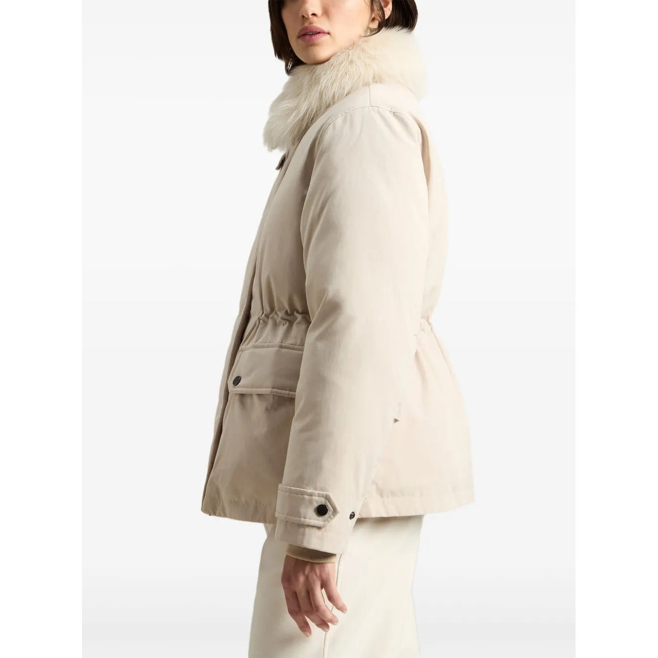 Woolrich Windjack Dames Beige