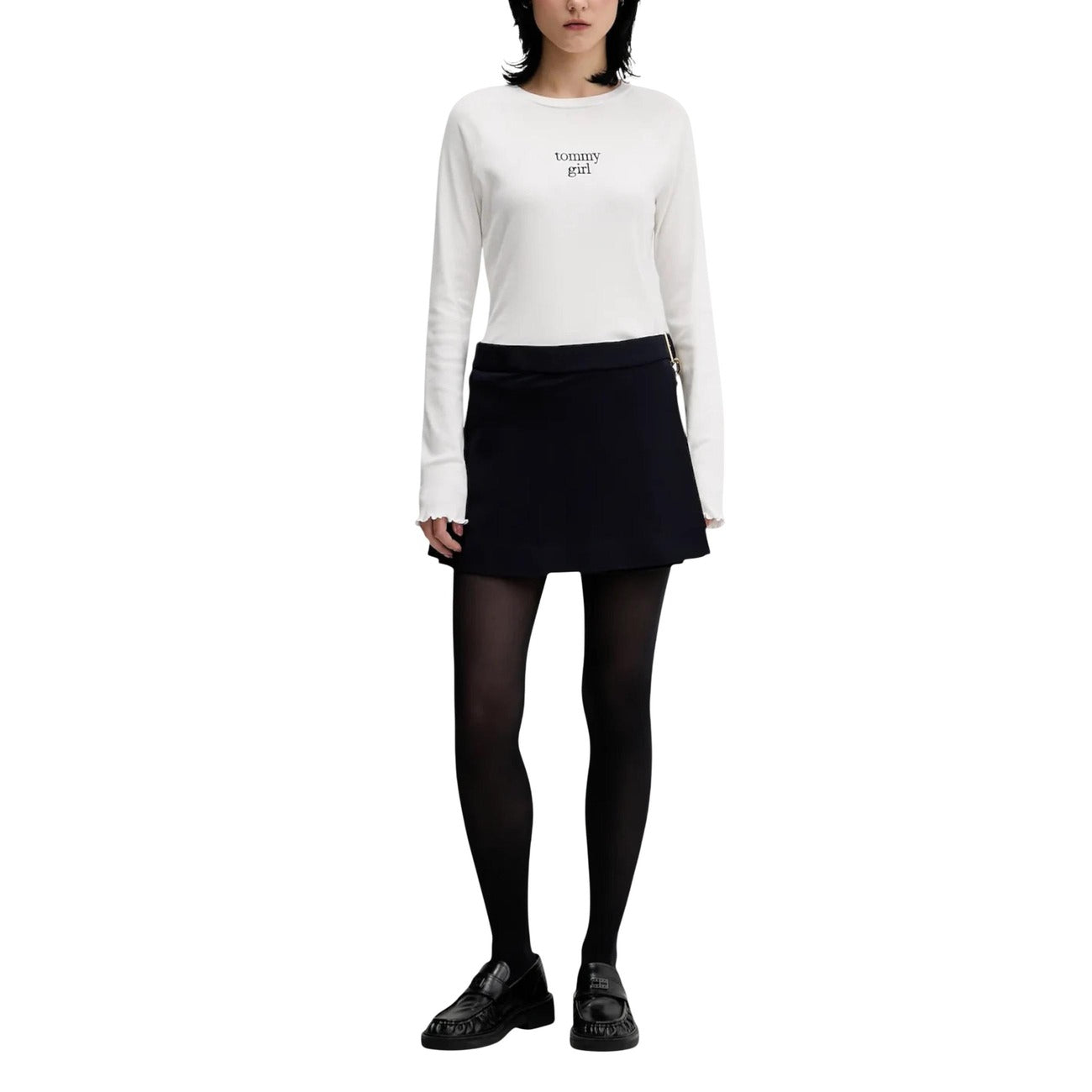Tommy Hilfiger Jeans Strickmode Damen Weiß