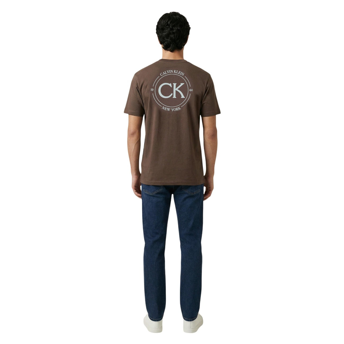 Calvin Klein Jeans T-Shirt Herren Braun