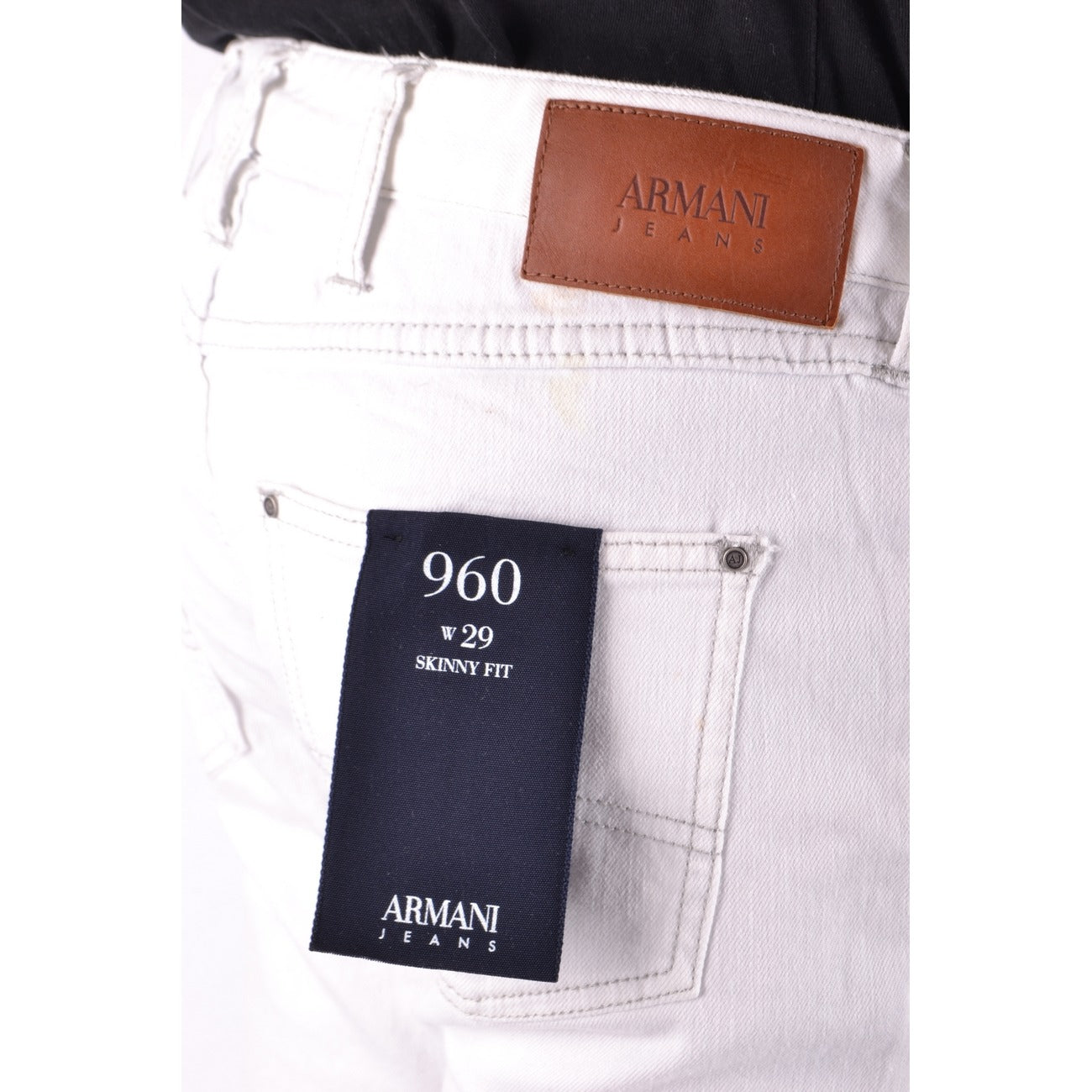 Armani Jeans Jeans Heren Wit
