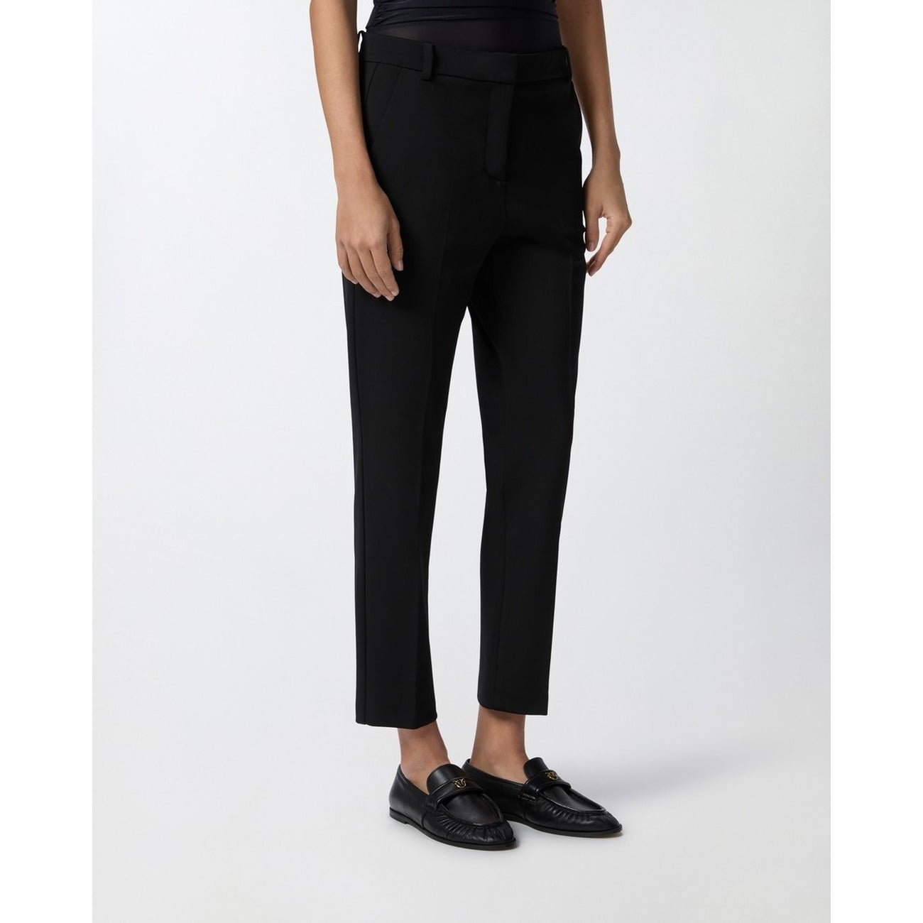 Pinko Hose Damen Schwarz #2438309