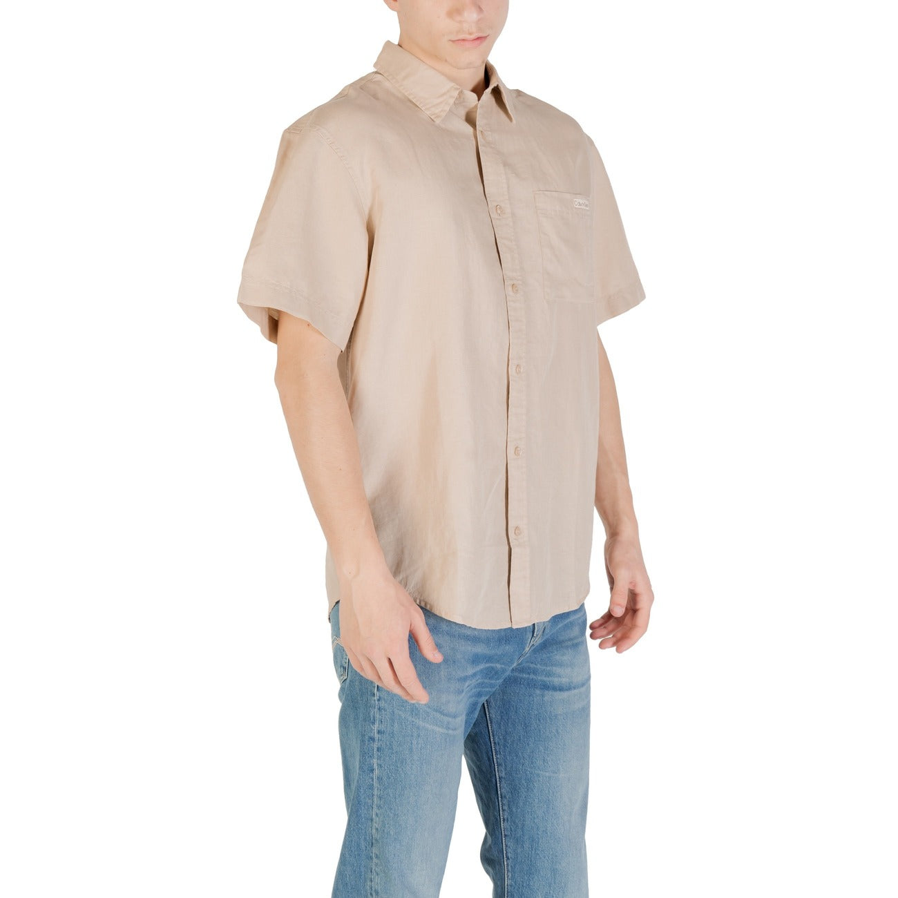 Calvin Klein Jeans Shirt Heren Beige