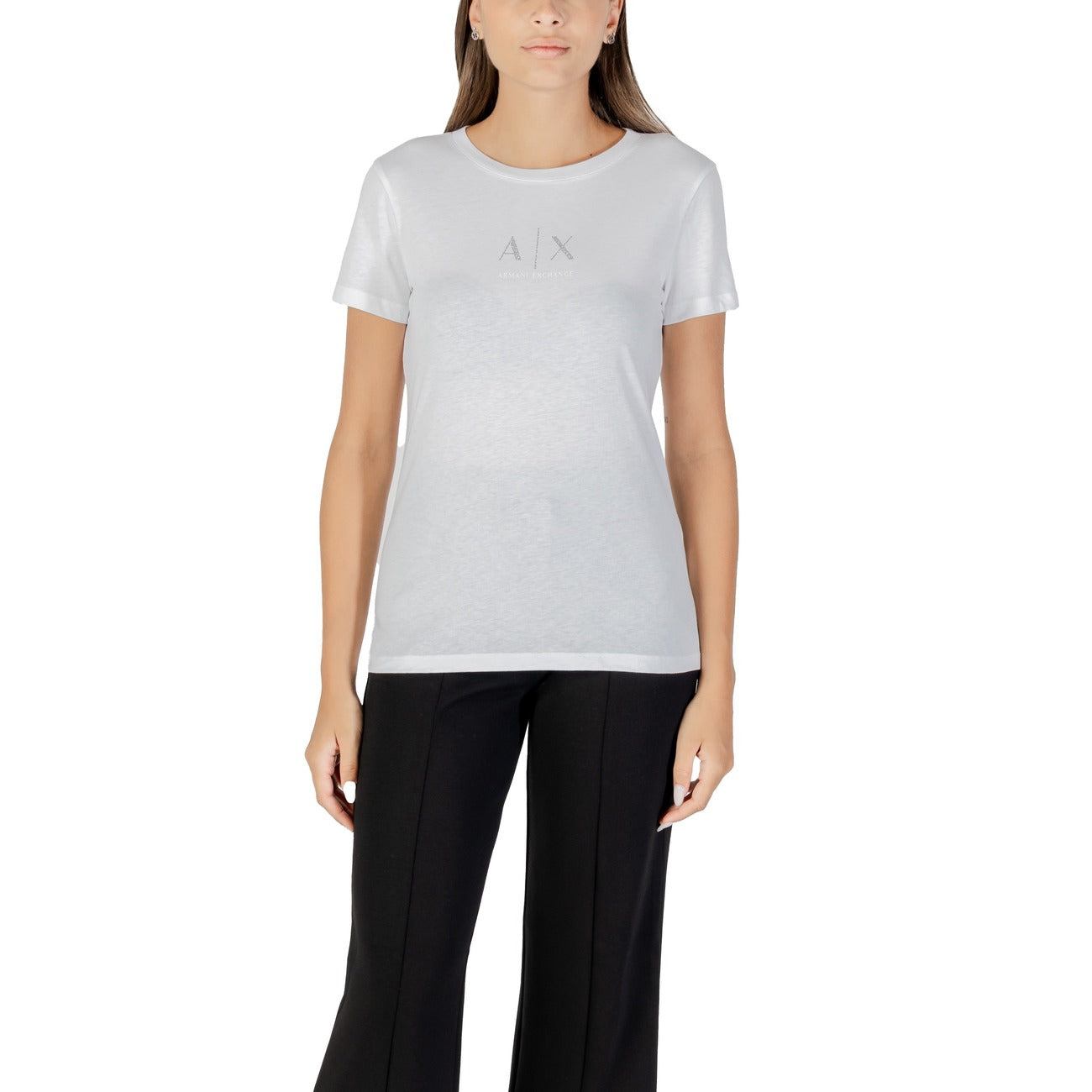 Armani Exchange T-shirt Dames Zwart #2429706