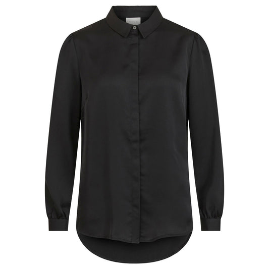 Vila Clothes Shirt Damen Schwarz