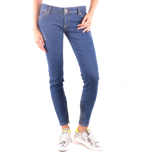 Philipp Plein Jeans Damen Blau