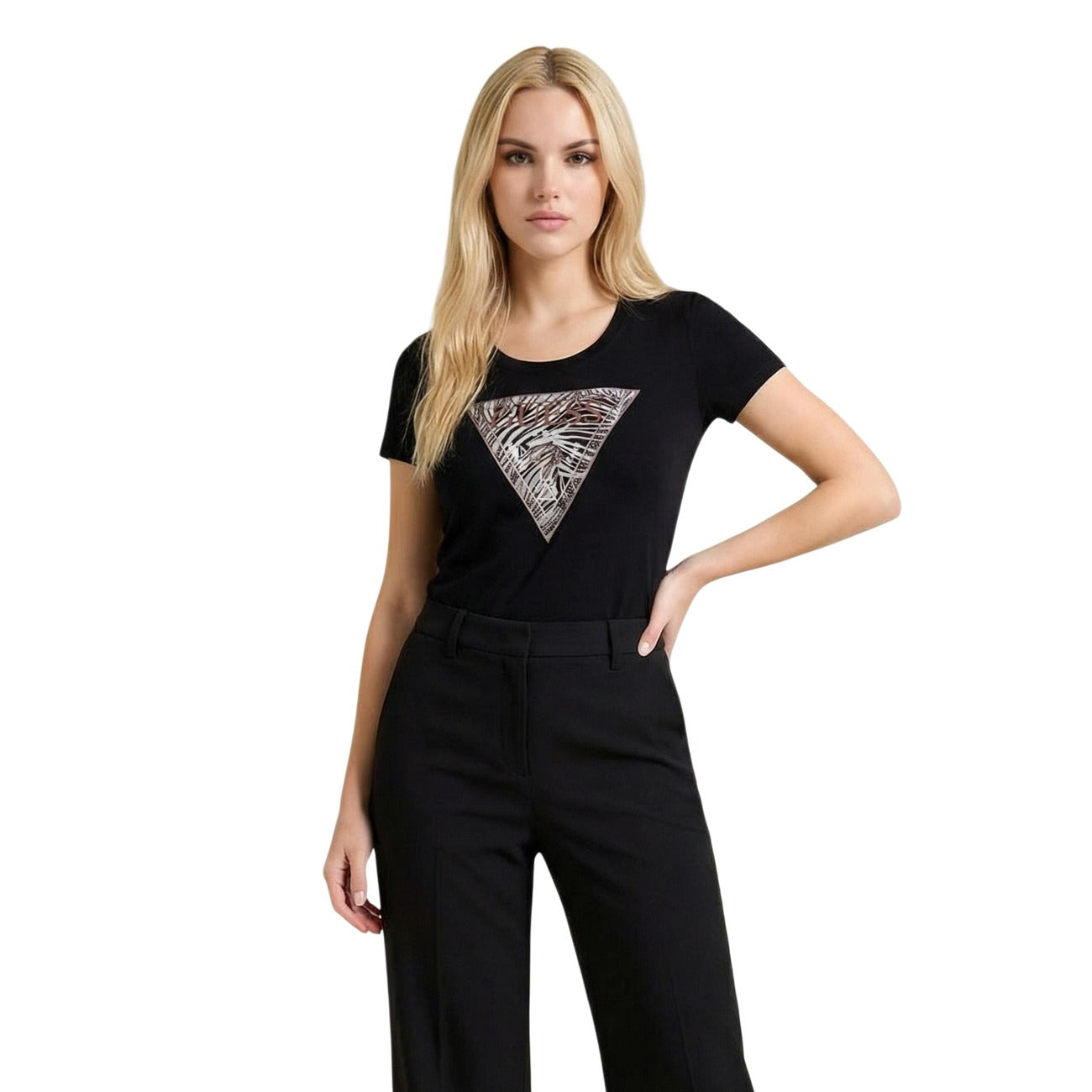 Guess T-Shirt Damen Beige
