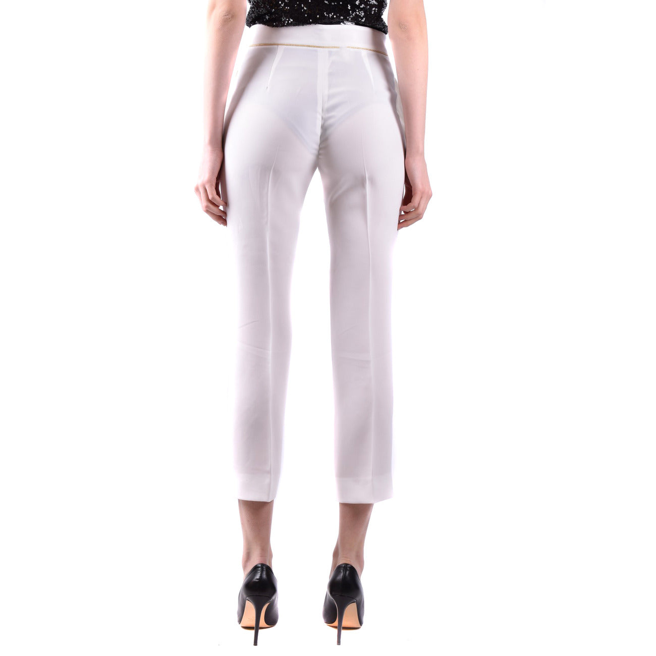 Maxmara Hose Damen Weiß