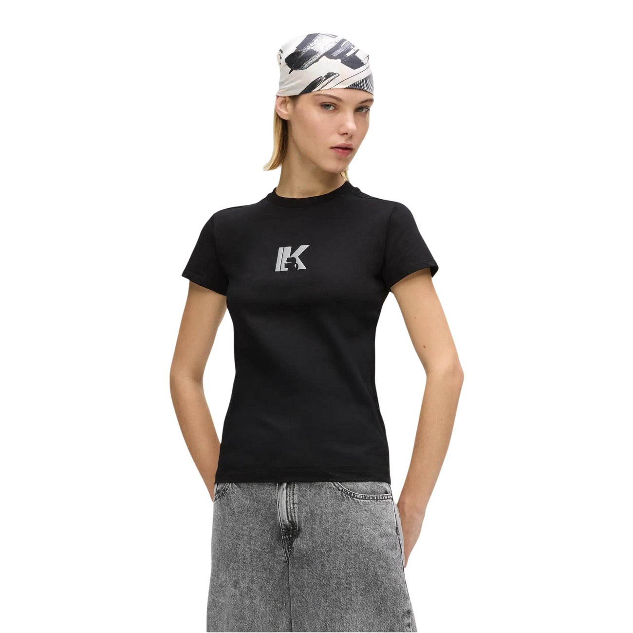 Karl Lagerfeld Jeans T-Shirt Damen Schwarz